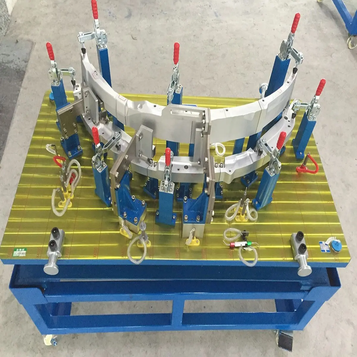 Checking fixture automotive abc pillar dimensions, parameter testing equipment