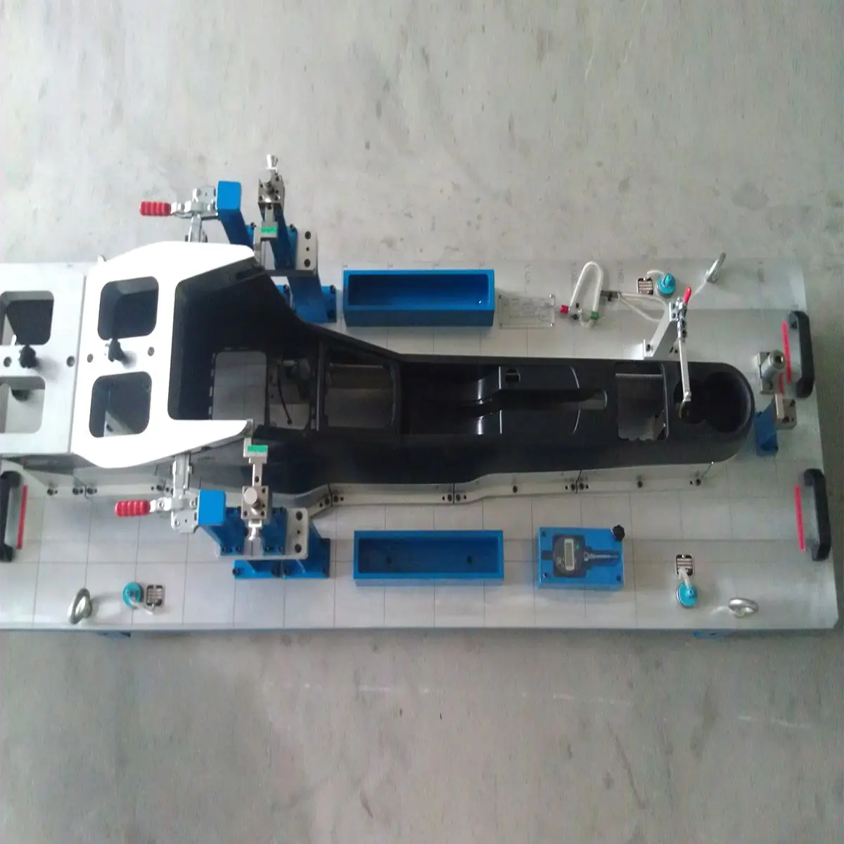 Checking fixture high-quality auxiliary fascia console