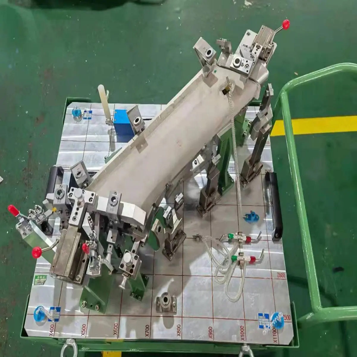 Checking fixture abc pillar inspection tool, used for inspection during automobile production