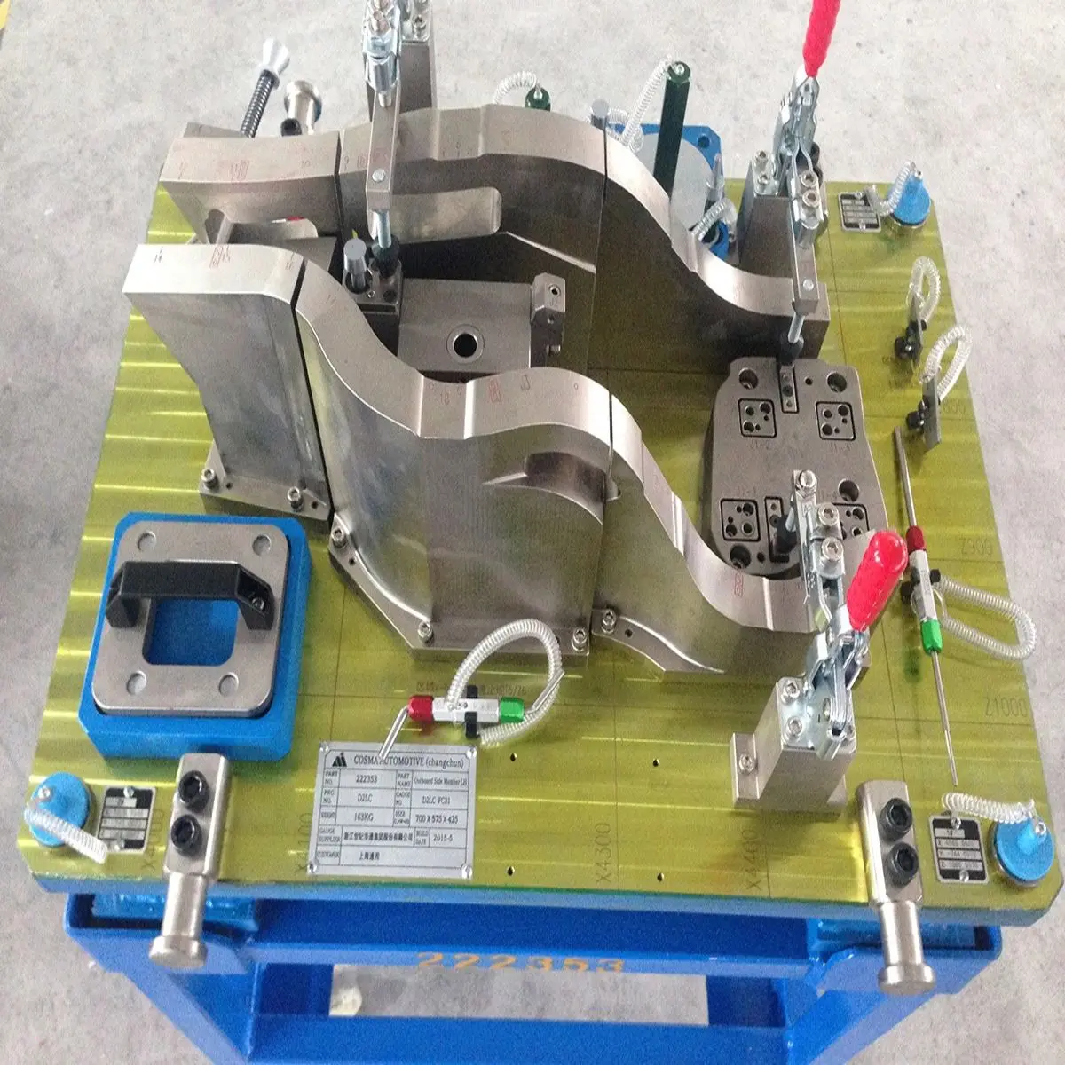 Checking fixture automotive abc pillar dimensions, parameter testing equipment