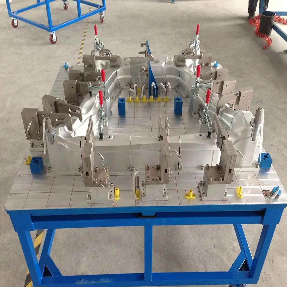Checking fixture automotive abc pillar dimensions, parameter testing equipment
