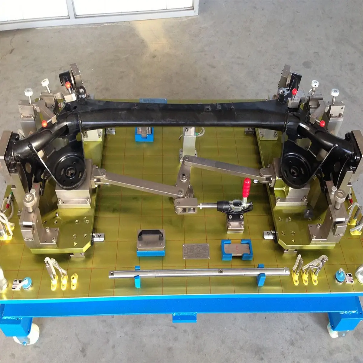 Checking fixture sturdy metal frame adjustable carframe safty